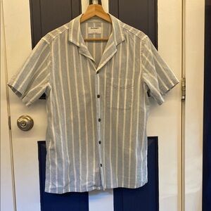 Blue and white striped shirt!